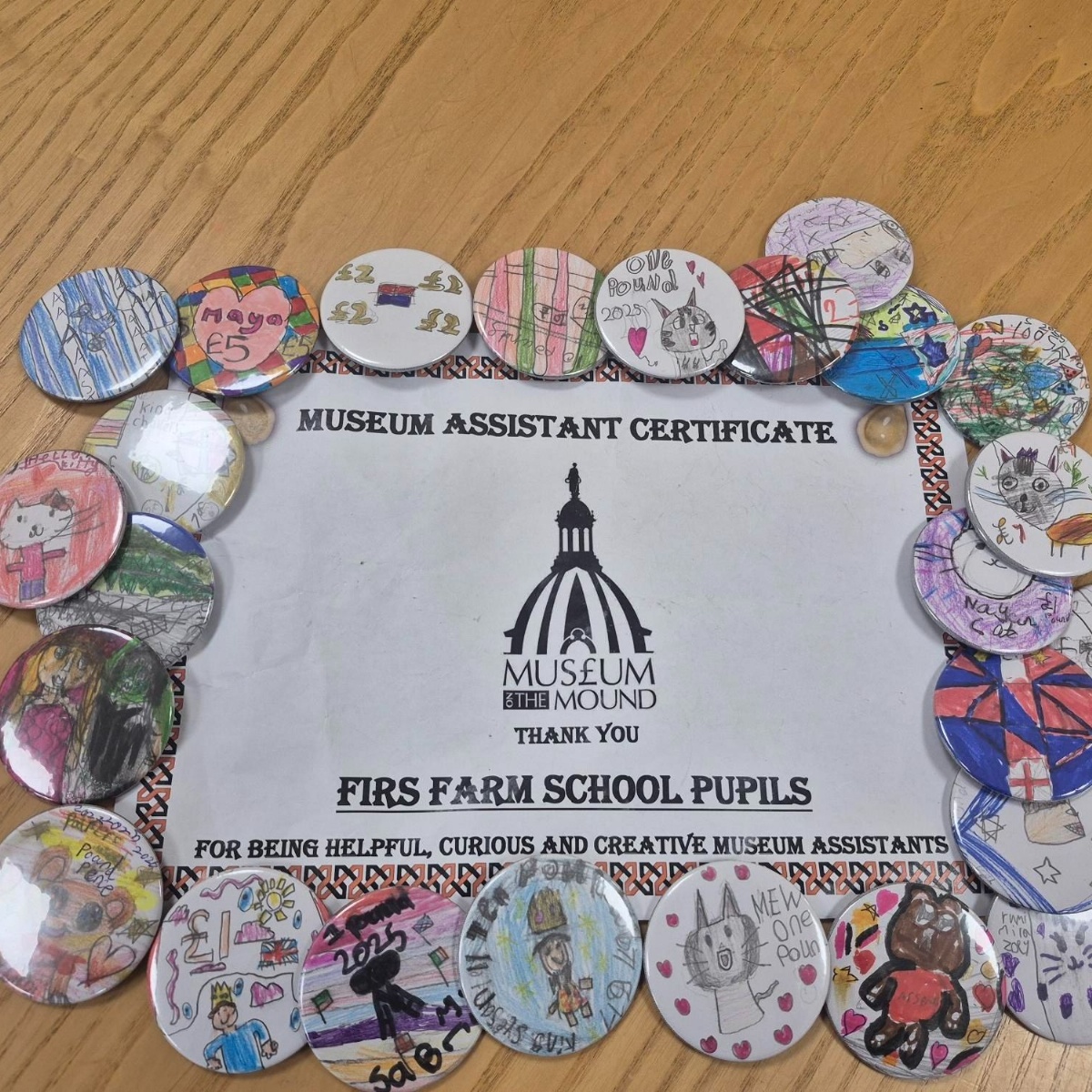 Firs Farm Primary School - Maths weeks badges